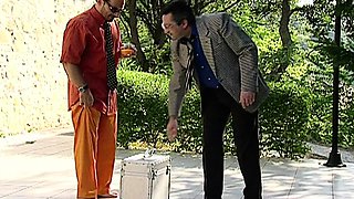 Black and pregnant blonde