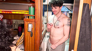 Full Video - Stowaway Slut: Bi Couple Punish a Sub Boy - Cliff Media Productions