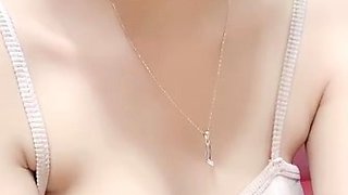 Close up POV of teen sucking cock