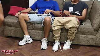 Hot 18yo Step Sister Threesome - Stepdad & Stepbrother Fuck Mayita Perv