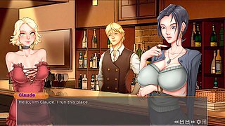 Anime hentai teaching moments with Misskitty2k in a train
