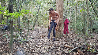 A stranger fucked me in the forest