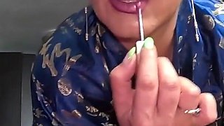 A Slutty Geisha Suck Cock and Play with Cum 274