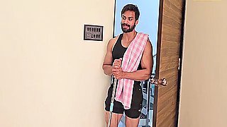 Desi Makan Malkin Seduces Her Naughty Teenage 18+ Servant For The Hardcore Sex Malkin Want Sex 41 Min