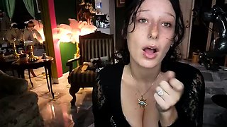 Sexy solo girl loving masturbation with toys