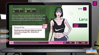 Ep2: Lesbian Show with Luna and Mion - Female Anchor Next Door
