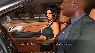 A couple's duet of passion and desire. Hot wife on a date while her cuckold husband waits at home