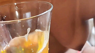 Smelling and licking my man's crotch and ass until he cums with two fingers in his ass