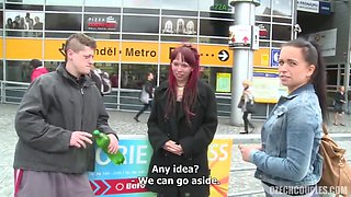 Slovakian couple take money for sex