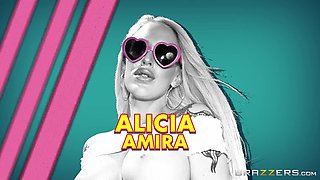 There's A Porn Star In My Car! With Marc Rose, Alicia Amira - Brazzers