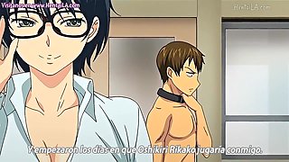 Lustful hentai slut emotional adult clip