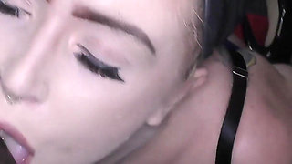 Wild UK Whores Sucking All the Cocks in the Room Equally