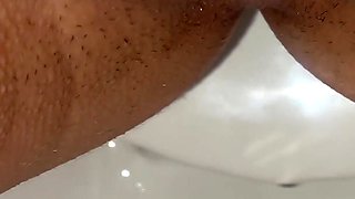 Merry Christmas! Unshaven Pussy Pissing Compilation for the New Year! Close-up! POV!