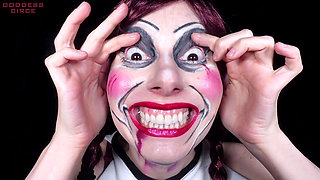 The Evil Doll Wants Your Fucking Load of Thick and Hot Cum - Creepy Crazy Face (video Request)
