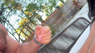 Fucking the Black Pussy of Nina White in My POV