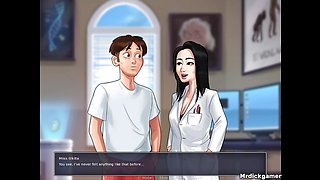 Summertime saga lucky anon gets to have sex with his family doctor