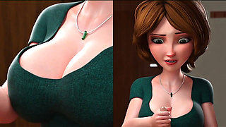 Animation sex with A milf sexy laday in her home 🏠
