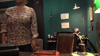 Mature Busty Blonde Gets A Doctors Dick