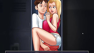 Hot make anime sex seen in summer time saga