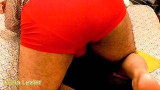Office staff sexy lady fucking with her boss in bedroom in hindi