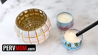 Pervmom - crazy stepmom Kit Mercer gives son-in-law sexual rewards for helping in household errands