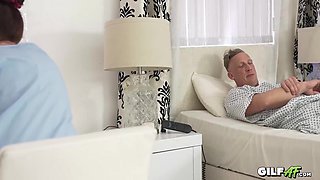 56 YO Granny Nurse Fucks patient