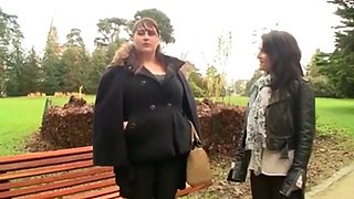 Dominique sexy french bbw fuck with black