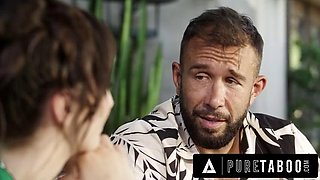 PURE TABOO Busty Stepmom Lexi Luna Teaches Virgin Stepson To Fuck With Husbands Permission