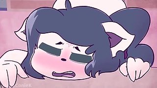 Furry Cartoon 'Stuffed': Pretty Kitty-girl Cums & Gets Creampied When a Cat-guy Fucks Her Voodoo Doll