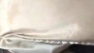 Ripped Pantyhose & Puffy Downjacket Blowjob, Doggy & Double Cum on Coat