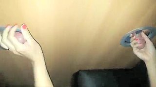 Horny MILF Playing at Gloryhole in a Swing Club - Swingers Party