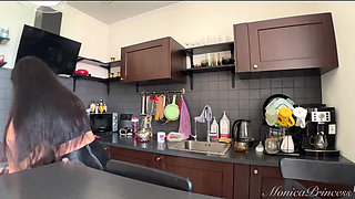 Wet From Cleaning, Hungry From Cooking, Dirty After Eating
