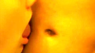 Couple lick each others big belly buttons: Big Tits, Big Ass  Amateur Porn