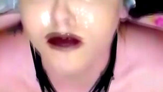 Slut step-daughter wants step-dad to fuck her face and pussy!