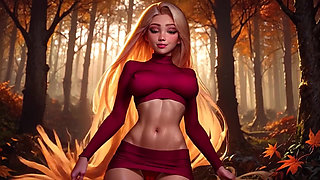 Stepsister Rapunzel Perky Boobs and Hard Nipples Dancing and Teasing You!