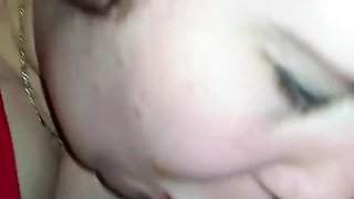 Sweet Amateur Blowjob with a BBW