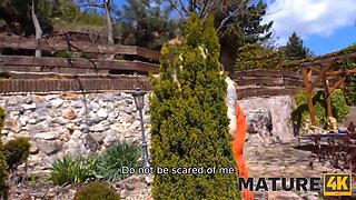 Mature4k. plumper mature porn actress with blonda hair gets penetrated