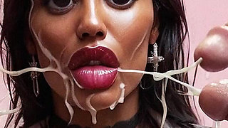 Curvy Nurse BDSM Hard Sex, Curvy Woman with Big Tits Sucking Big Dick, Slave Woman