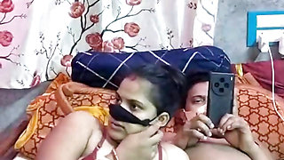 Sucking and Riding on Husband Penis