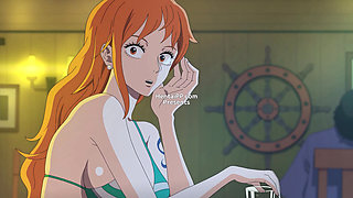 Nami The Treasure Hunter - Nami Have Hardcore Sex Date And Want's All Inside Cum