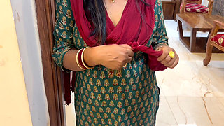 Indian Desi Poor Village Bhabhi seduced & fucked by a Besharam house owner with clear hindi audio