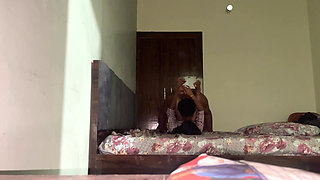 Prat 2 My Cute Step Sister in My Room Full Night with Funny Voice
