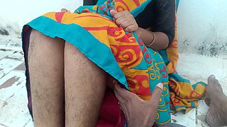 Married woman Inba enjoys a steamy outdoor romance with her neighbor's friend