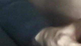 Close-up Blowjob with Pulsating Oral Creampie and Spilled Cum Cleanup