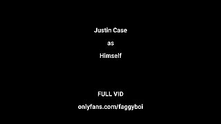 JUSTIN CASE Cheats on WIfe with Faggyboi