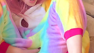 Stepsister Cums While Her Parents Are Not Home
