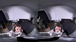 Brenda Santos VR Porn: The Right Size - DarkRoomVR