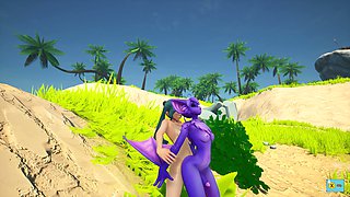Getting Spit Roasted by Futa Monster Girls (sapphire Safari V.24 Animation)