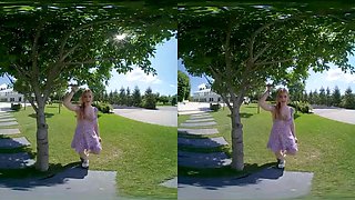 Kiara Lord - first date creampie: Blowjob, Doggy  Cowgirl VR Porn