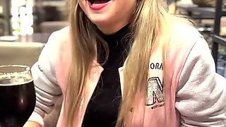 First Date Walk - Filmed Her Taking Raw Dick